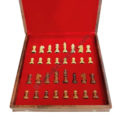 Travel Chess Set - Magnetic - Brown
