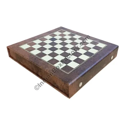 Travel Chess Set - Magnetic - Brown