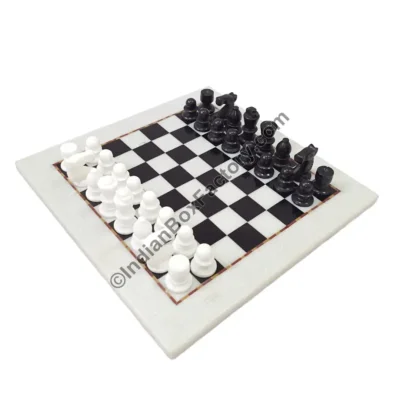 Marble Chess Set (Board size 12 x 12 inches)