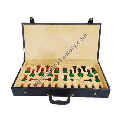 Chess box - Flat storage with 2 buttons