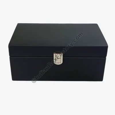 Leatherette Gift Box - Single lock with partition