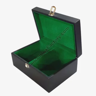 Leatherette Gift Box - Single lock with partition