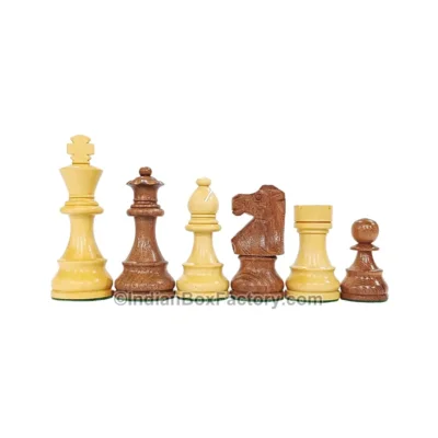 3.9" French Lardy Wooden Chess pieces