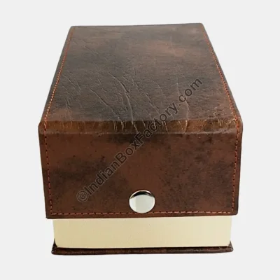 Perfume packaging box - flap design