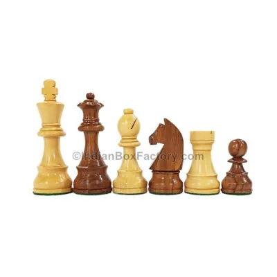 3.8" Tournament Chess Set (German horse) - Chess pieces only
