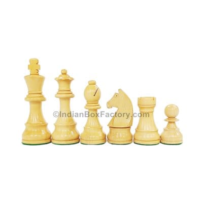 3.8" Tournament Chess Set (German horse) - Chess pieces only
