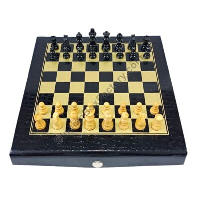 Travel Chess Set - Magnetic - Black