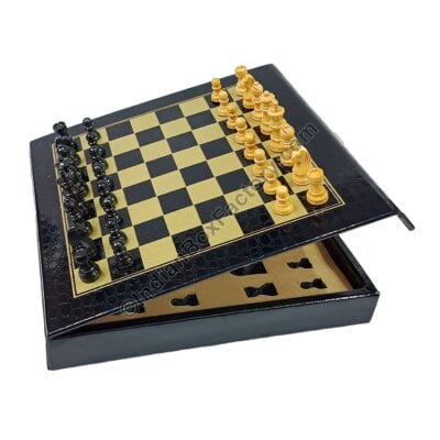 Travel Chess Set - Magnetic - Black