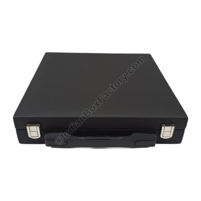 12" Staunton Brass Chess Set - Copper Gold