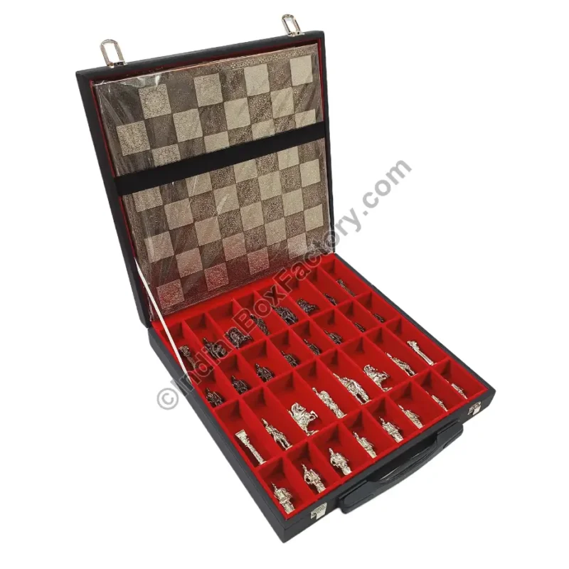 14" Roman Brass Chess set