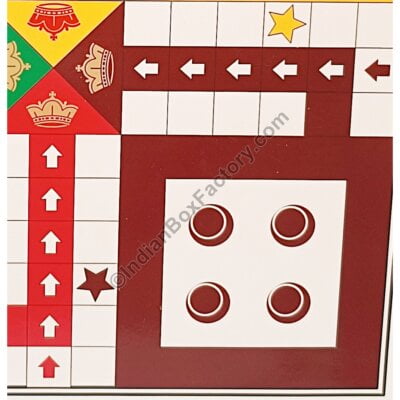 Ludo & Snakes and ladder : Reversible Board Game