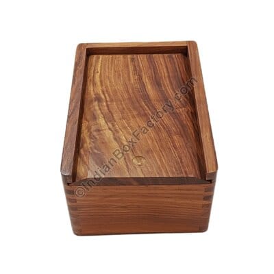 Sheesham wood Storage box - 3 to 3.75" KH Chess pieces