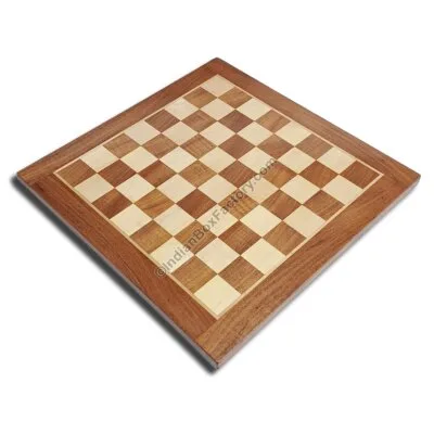 Chess Board - Acacia and Maple - 18 inches