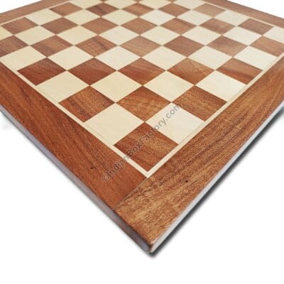 Chess Board - Acacia and Maple - 18 inches