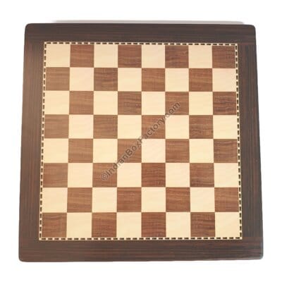 Printed Chess Board - Sheesham and Maple (16 & 18 inches)