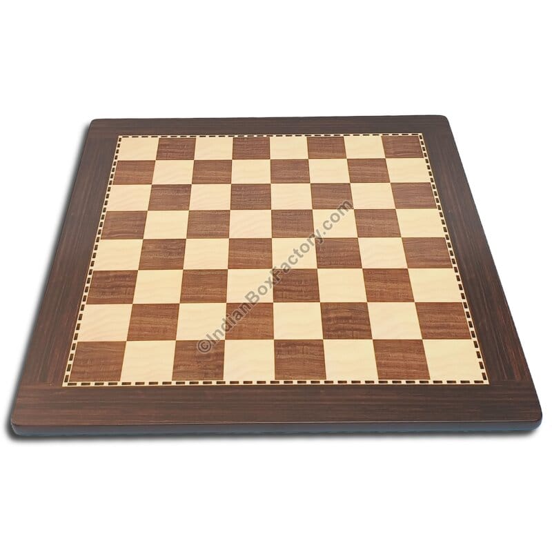 Printed Chess Board - Sheesham and Maple (16 & 18 inches)