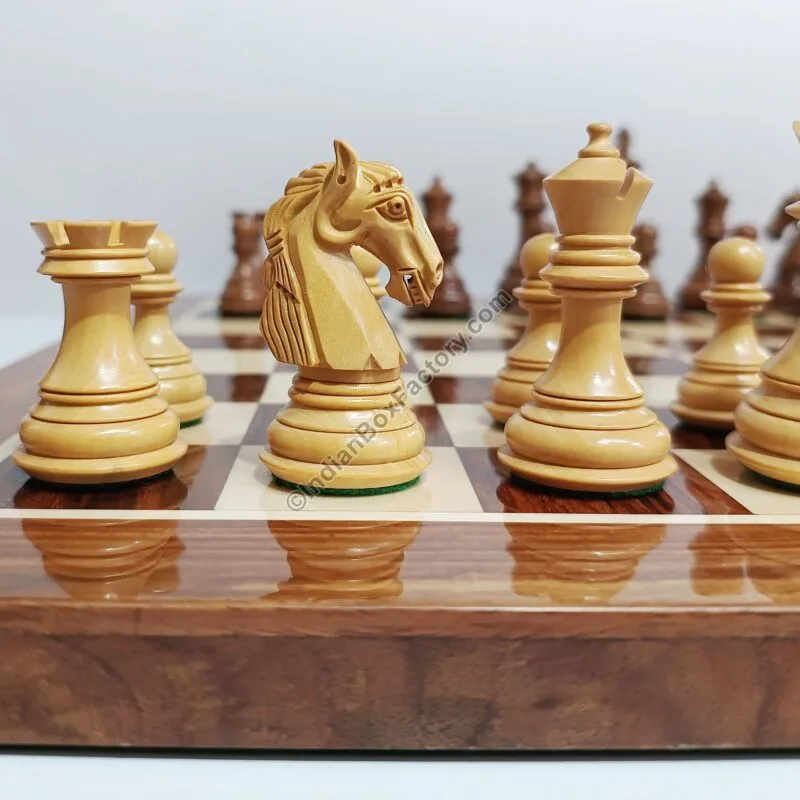 Columbian Staunton Chess Set - 3.85