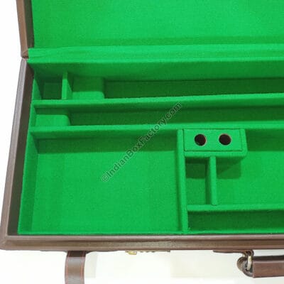 Leather Gun Case - Dual barrel Shotgun - barrel size 30"