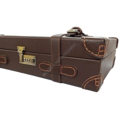Leather Gun Case - Dual barrel Shotgun - barrel size 30"
