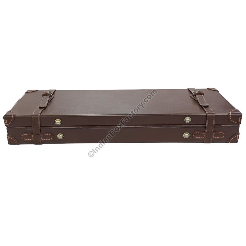 Leather Gun Case - Dual barrel Shotgun - barrel size 30"