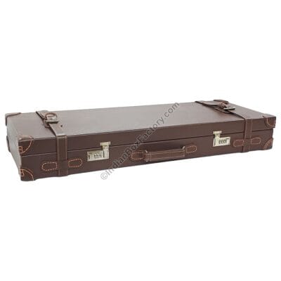 Leather Gun Case - Dual barrel Shotgun - barrel size 30"