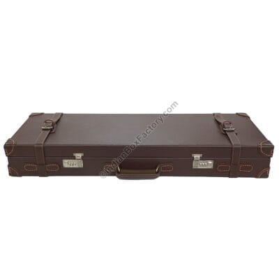Leather Gun Case - Dual barrel Shotgun - barrel size 30"