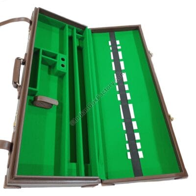 Leather Gun Case - Dual barrel Shotgun - barrel size 30"