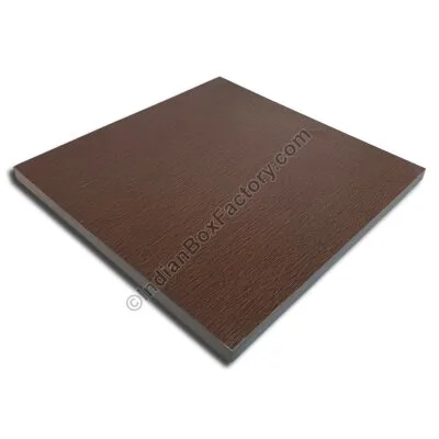 Chess Board – Ebony and Maple wood - 16" Borderless